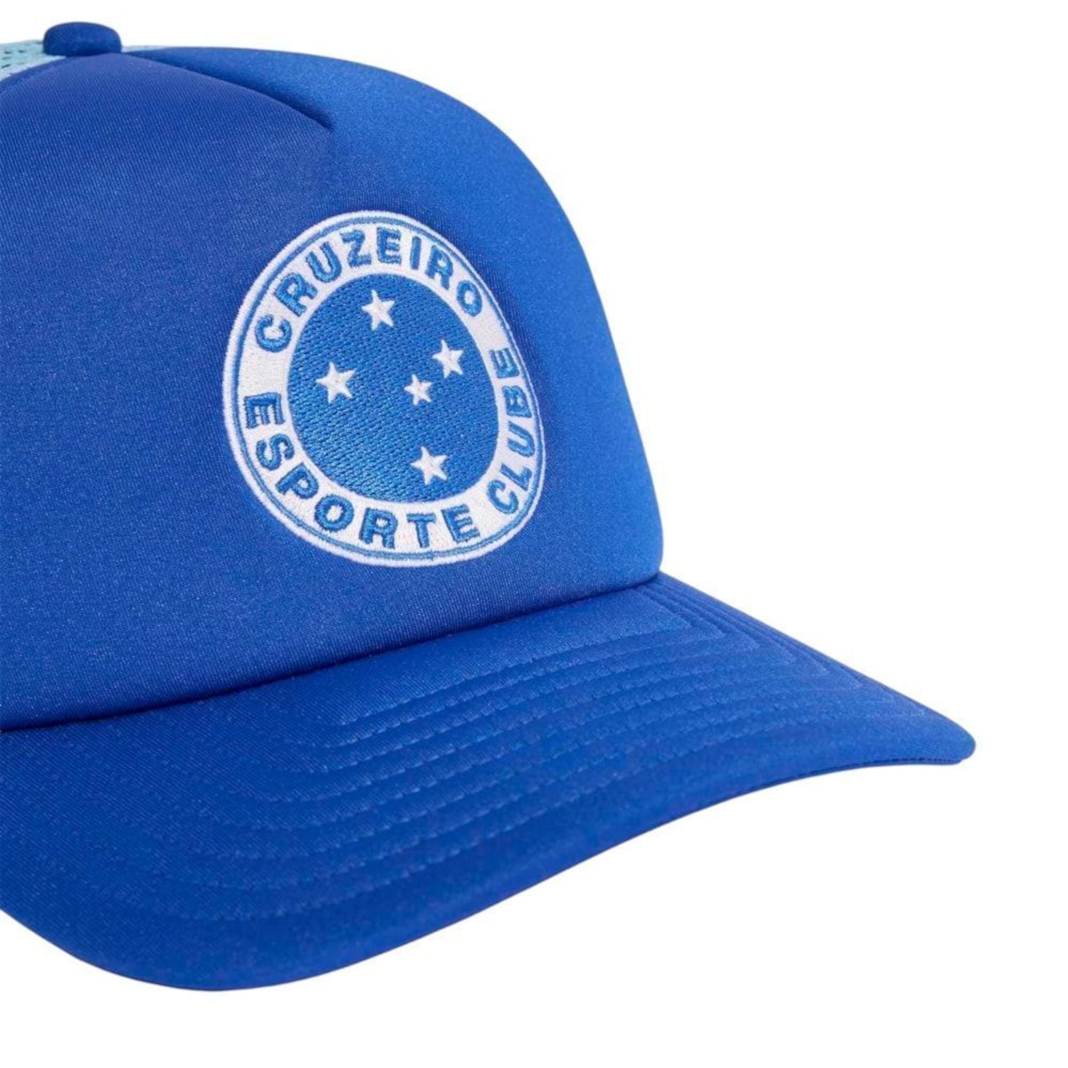 Boné Unissex do Cruzeiro adidas Trucker Aba Curva - Foto 3