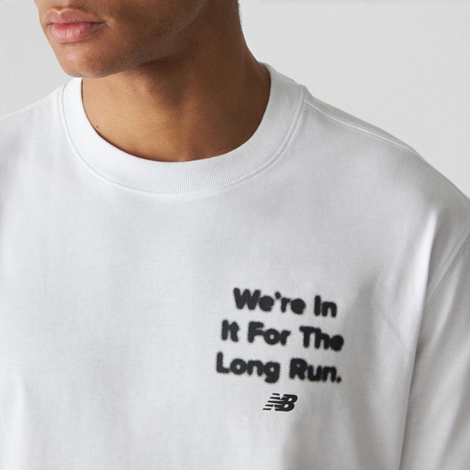 Camiseta New Balance Foggy Daze 1906 Masculina - Foto 3