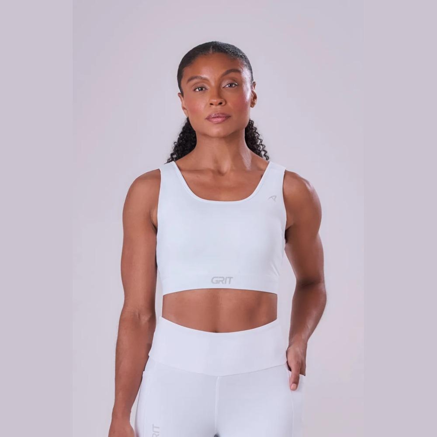 Top Reto Com Bojo Authen Grit Bossa Feminino - Foto 1