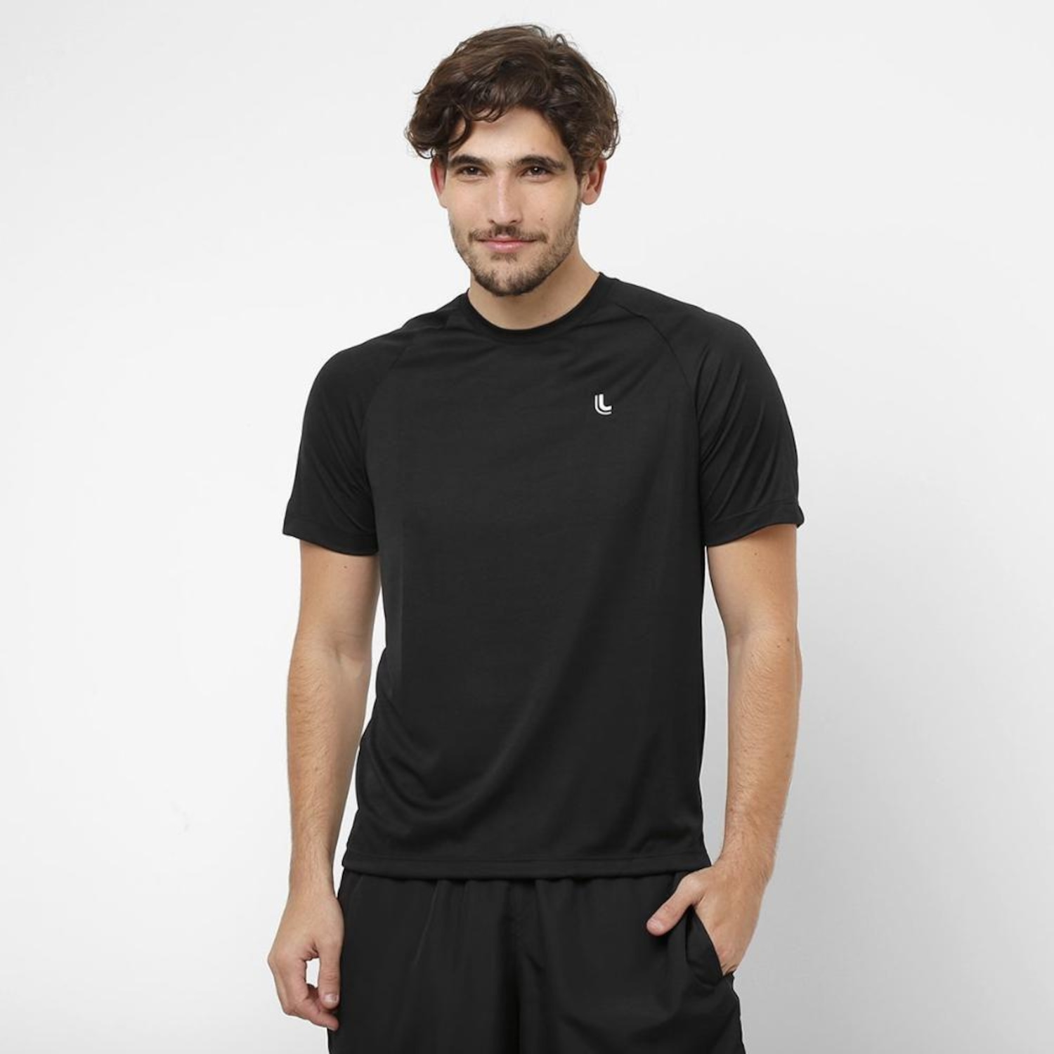 Camiseta Dry Lupo Masculina Recorte Manga Curta Fitness - Foto 1