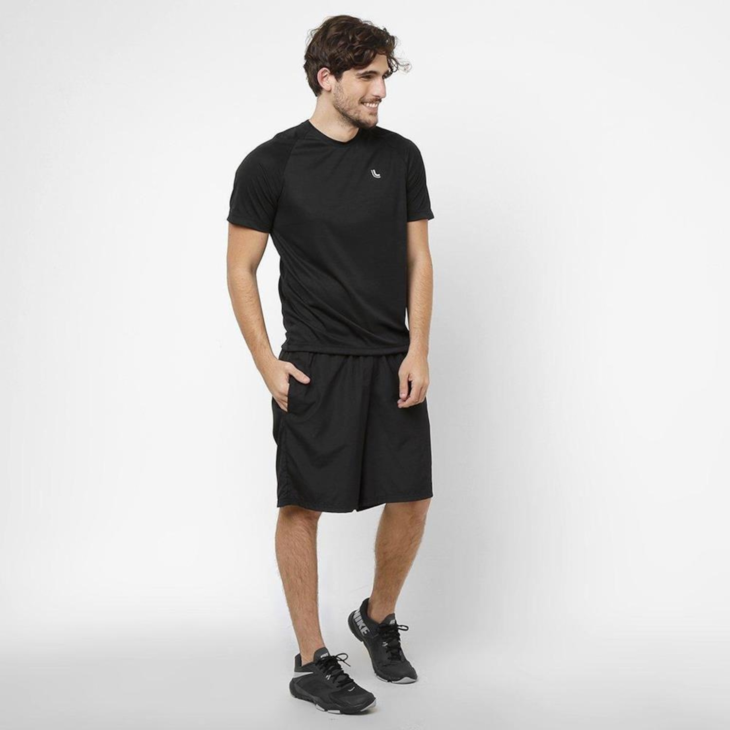 Camiseta Dry Lupo Masculina Recorte Manga Curta Fitness - Foto 3