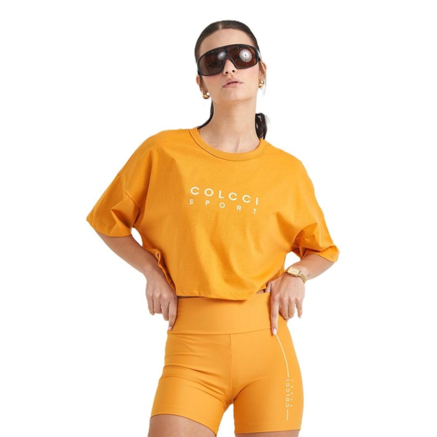 Cropped Colcci Algodão Logo Originals Feminino - Foto 1