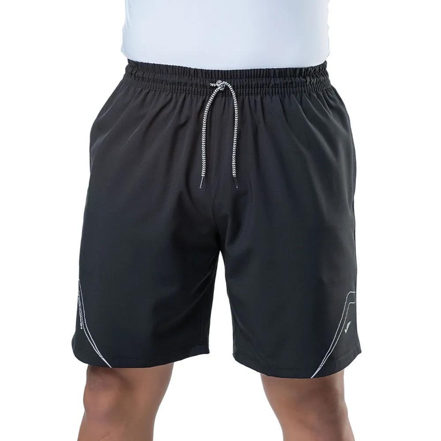 Bermuda Elite Masculina Com Elastano E Bolsos Esportiva - Foto 1