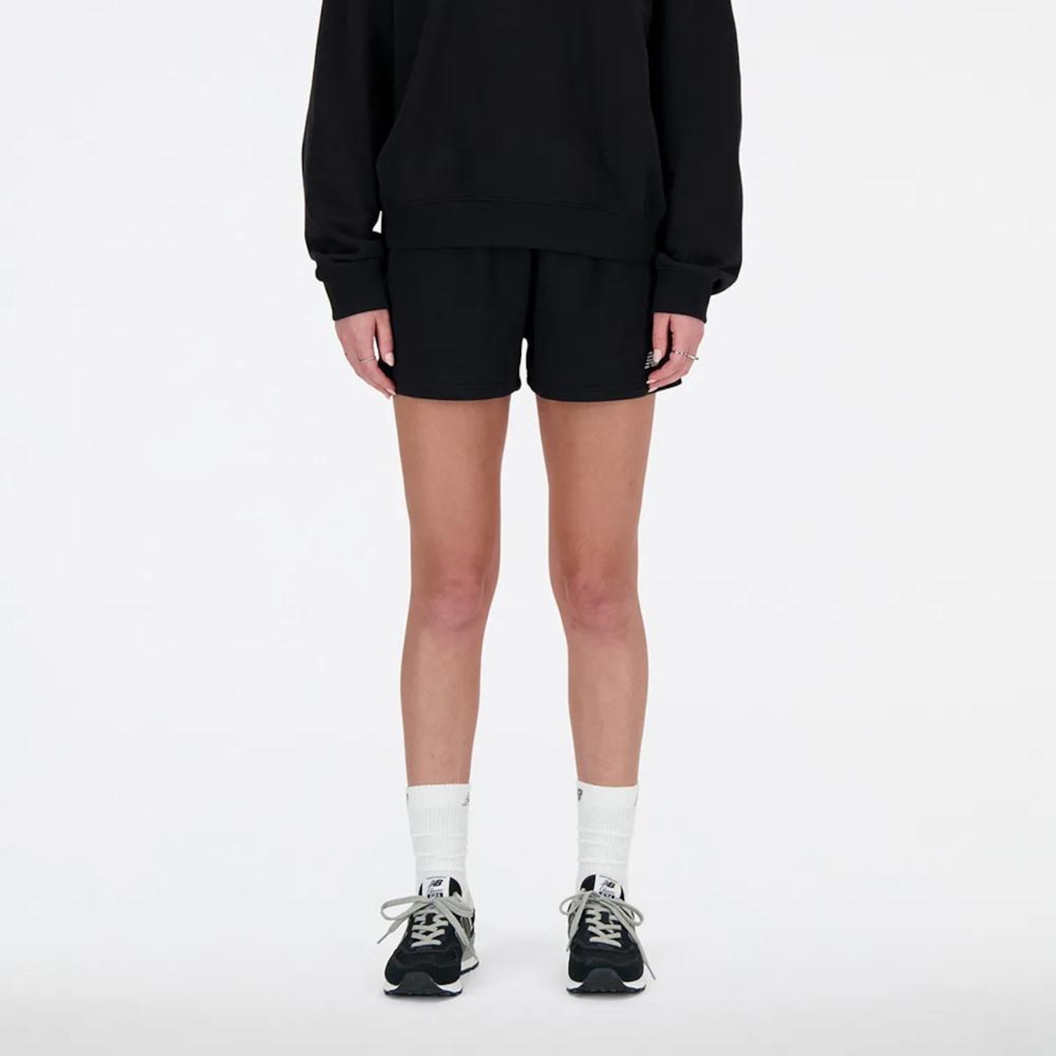 Short Feminino New Balance Moletom Essential - Foto 1