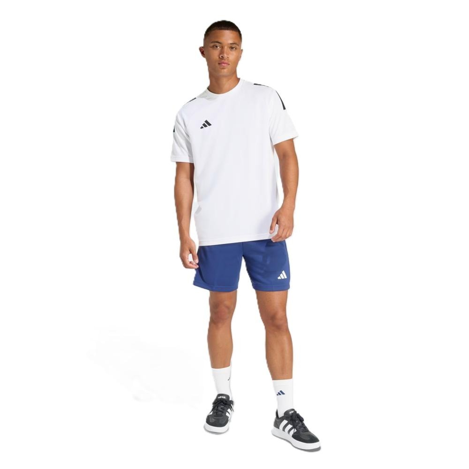 Camiseta Climacool Sereno Três Listras Masculina - Foto 3