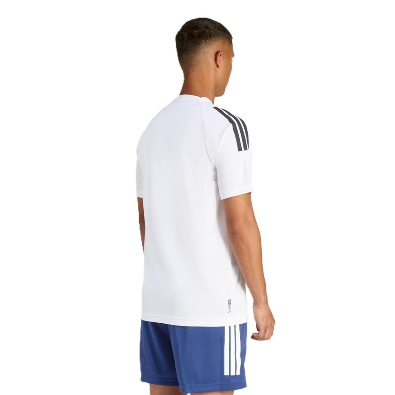 Camiseta Climacool Sereno Três Listras Masculina - Foto 4