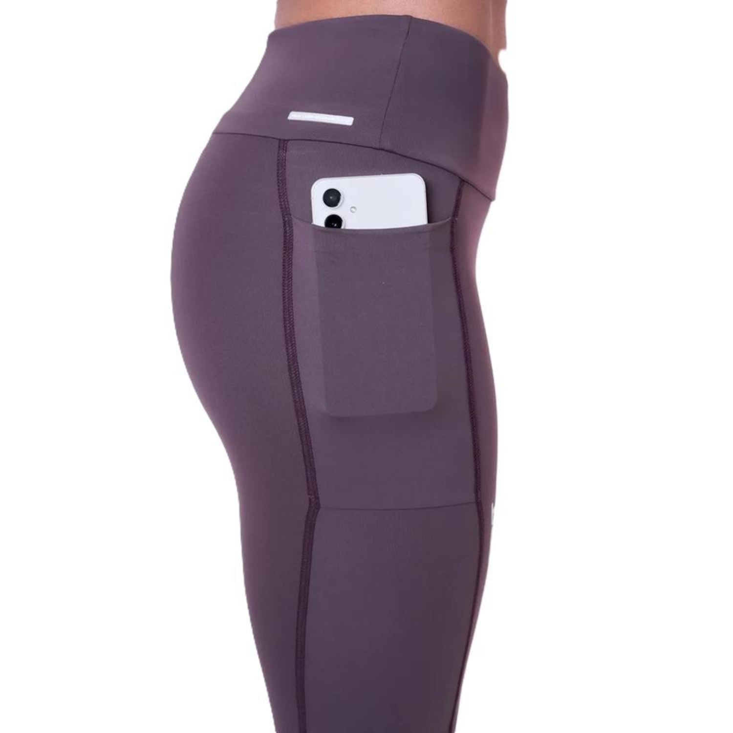 Calça Legging Running Com Bolso Authen Grit Bossa 4 Feminina - Foto 3