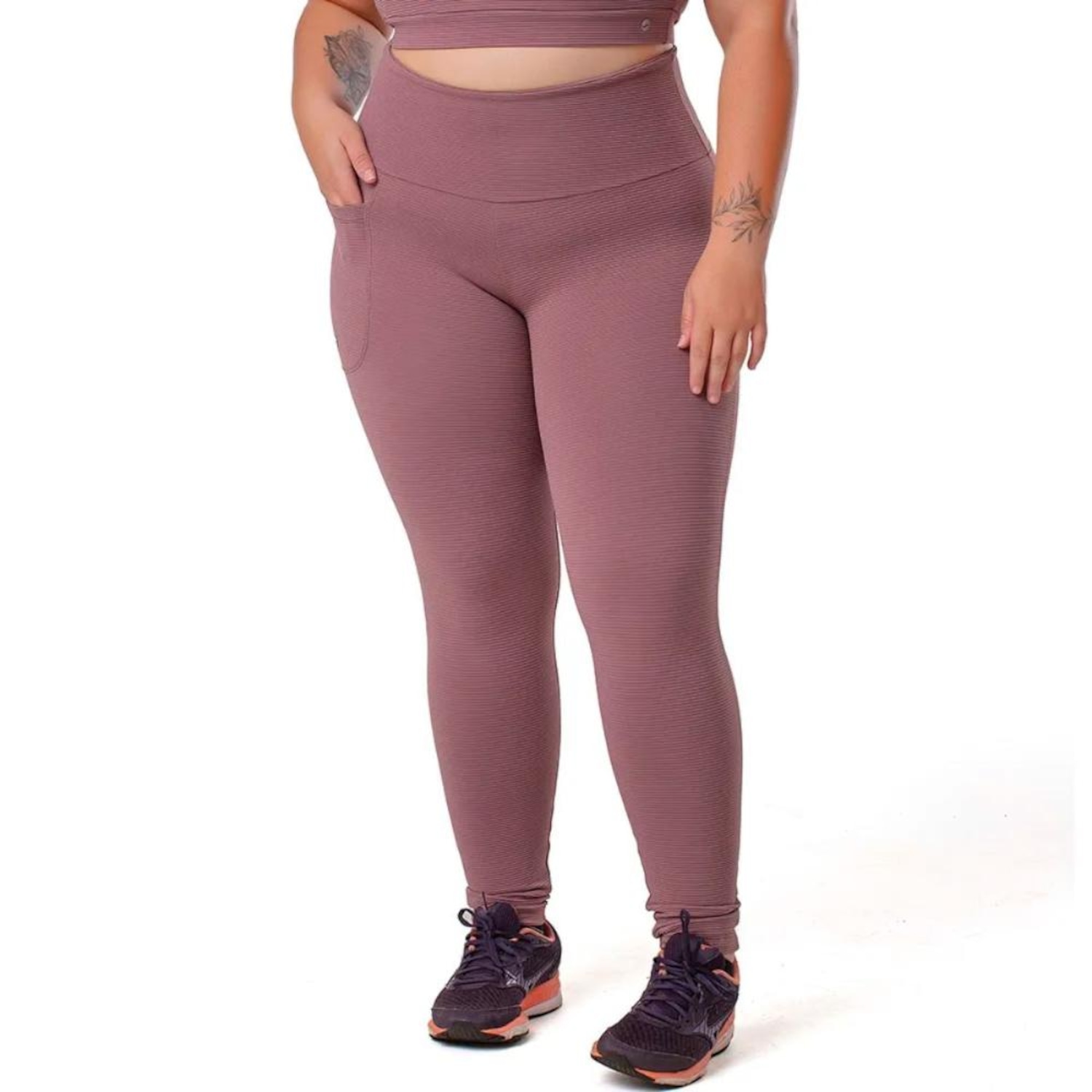 Calça Legging Feminina Elite Canelado - Foto 2