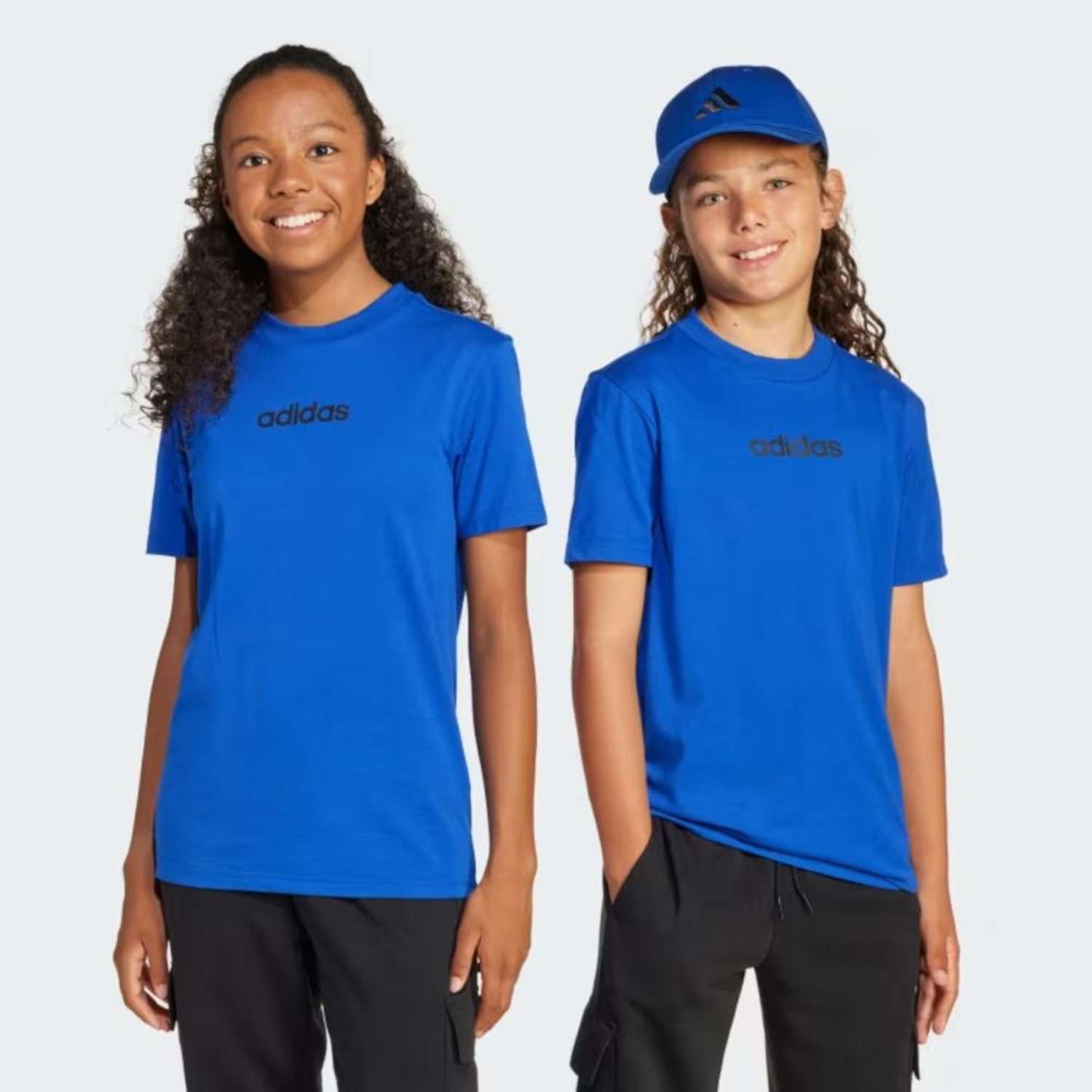 Camisa Infantil adidas Malha Linear - Foto 1