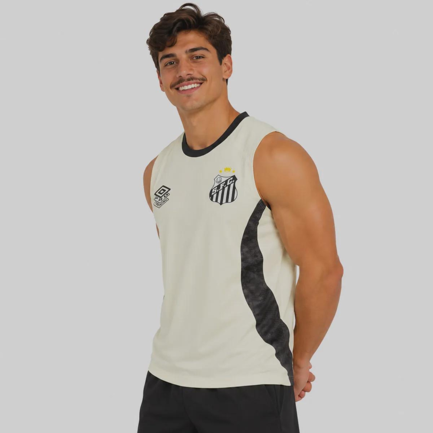 Camiseta Regata Santos Treino 26/27 Umbro Masculina - Foto 2