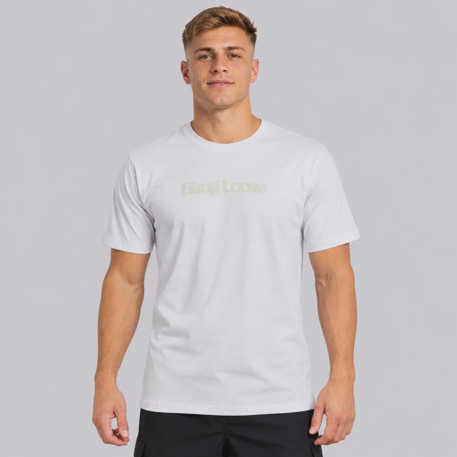 Camiseta Hang Loose Typo II Masculino - Foto 1