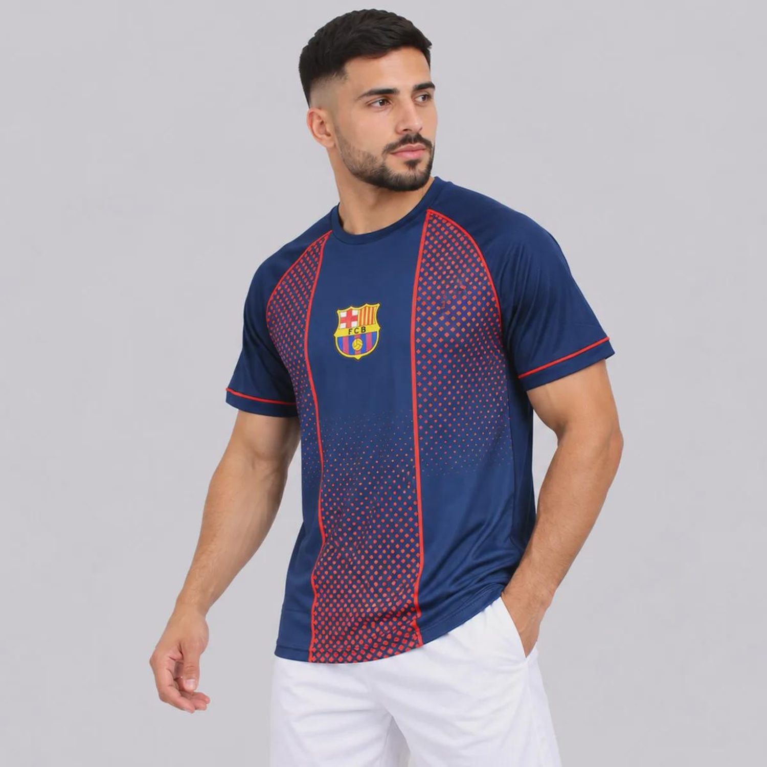 Camisa do Barcelona Desporto Masculina - Foto 3