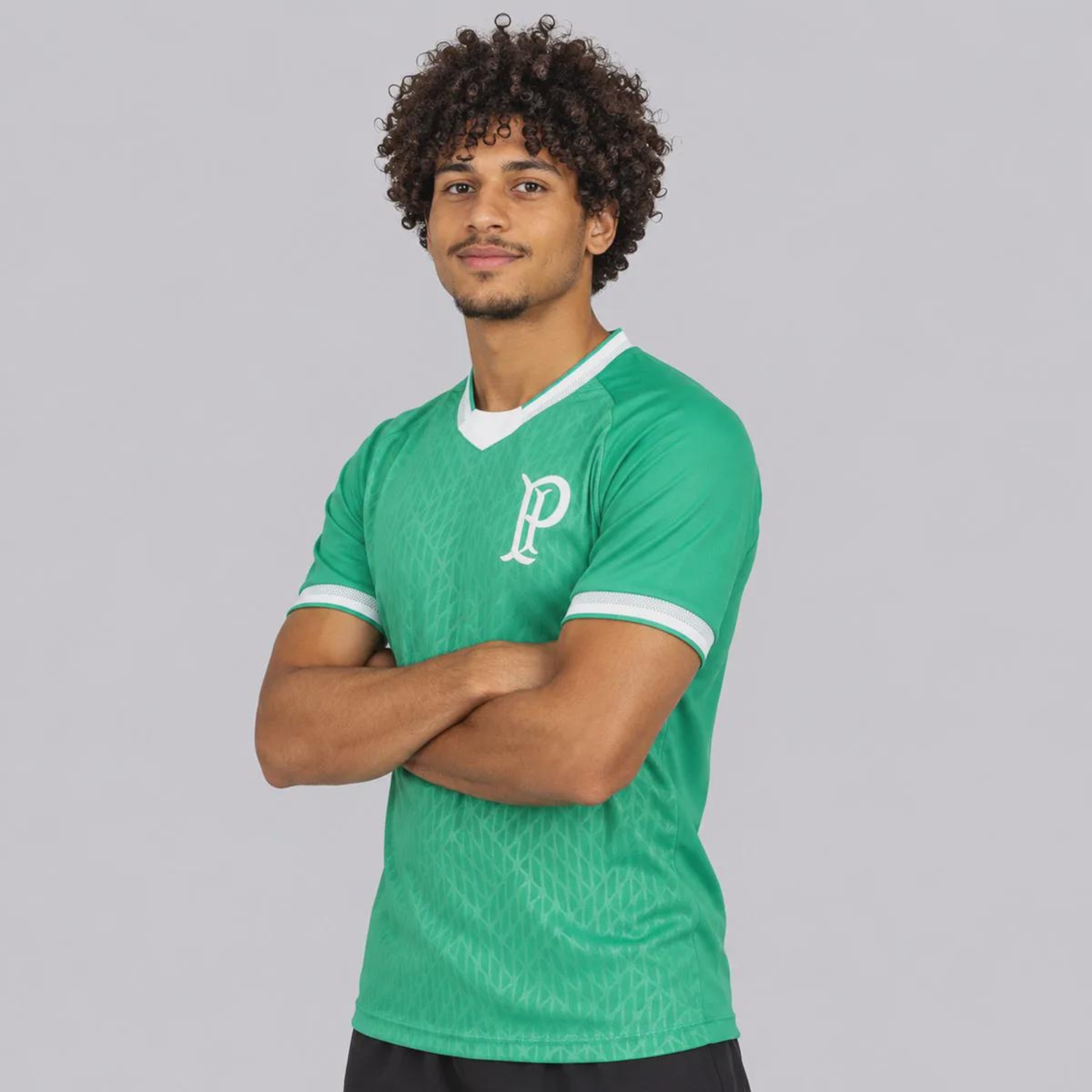Camisa do Palmeiras Heritage Masculina - Foto 4