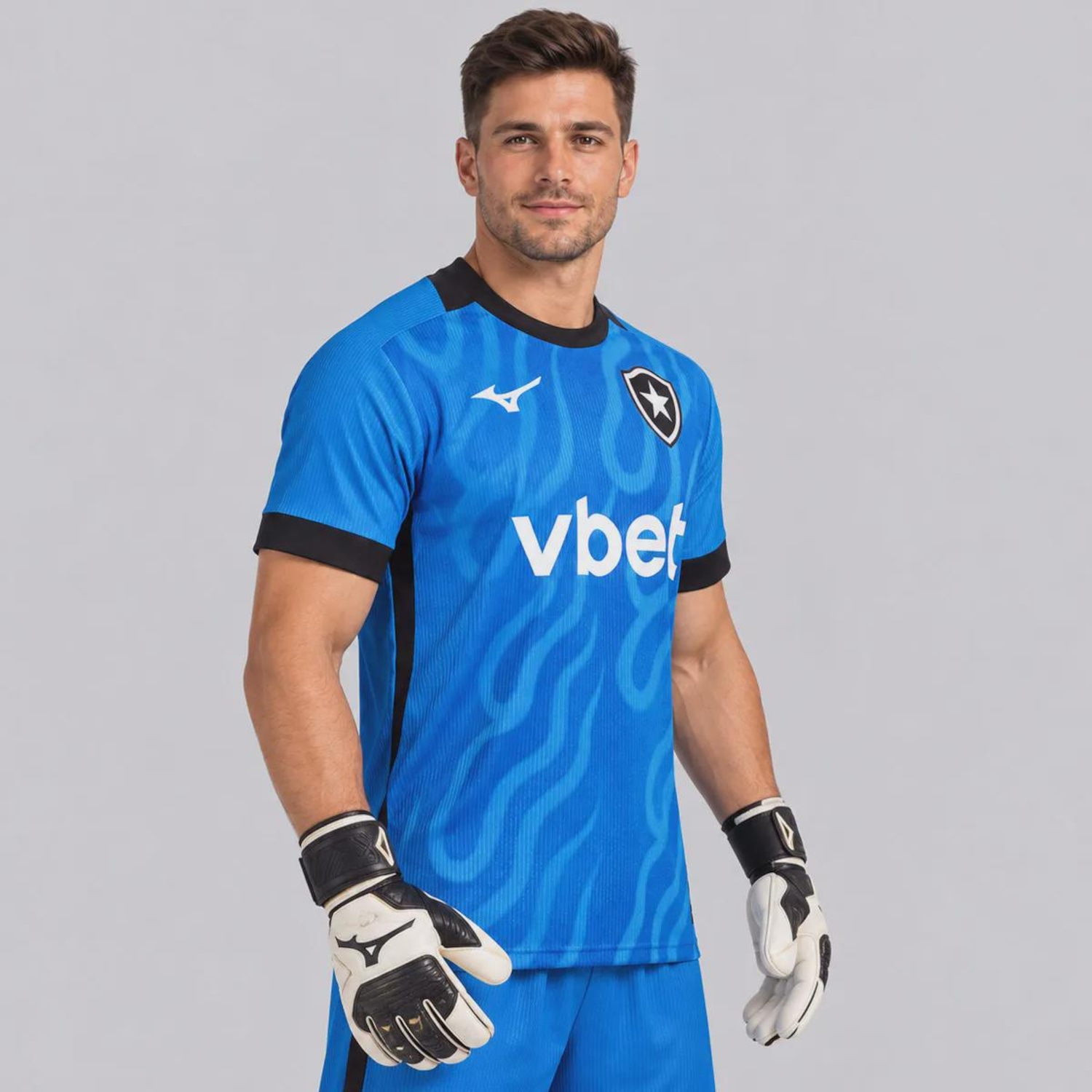 Camisa do Botafogo Goleiro II 26/27 Mizuno Masculina - Foto 2