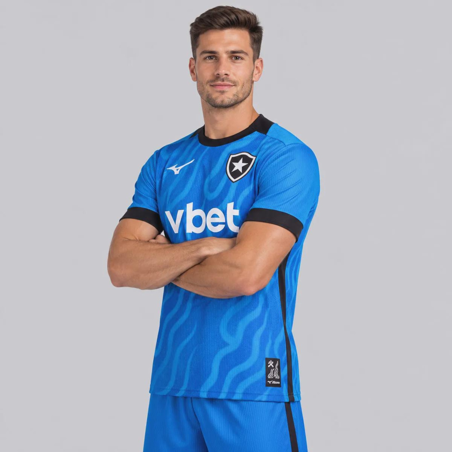 Camisa do Botafogo Goleiro II 26/27 Mizuno Masculina - Foto 3