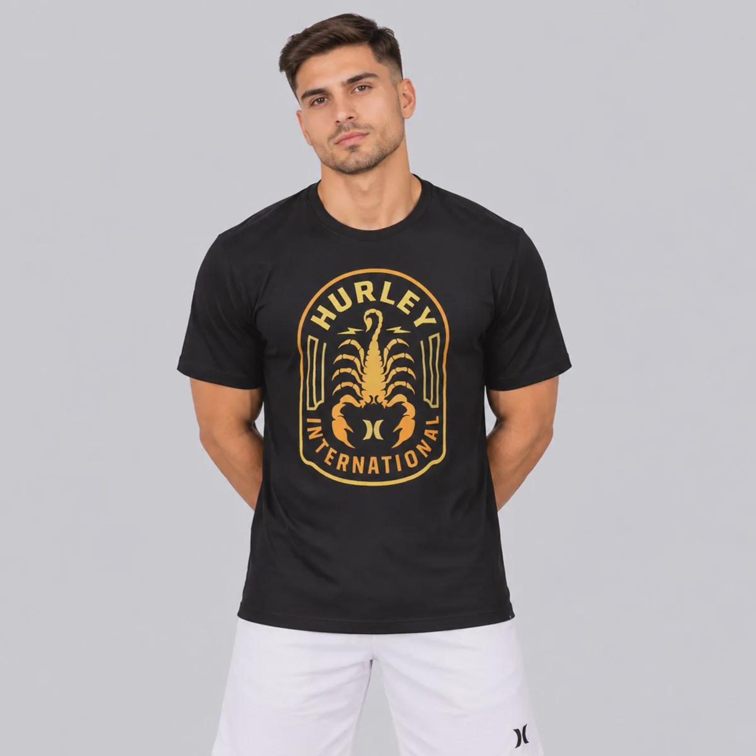 Camiseta Hurley Scorpion Masculina - Foto 1