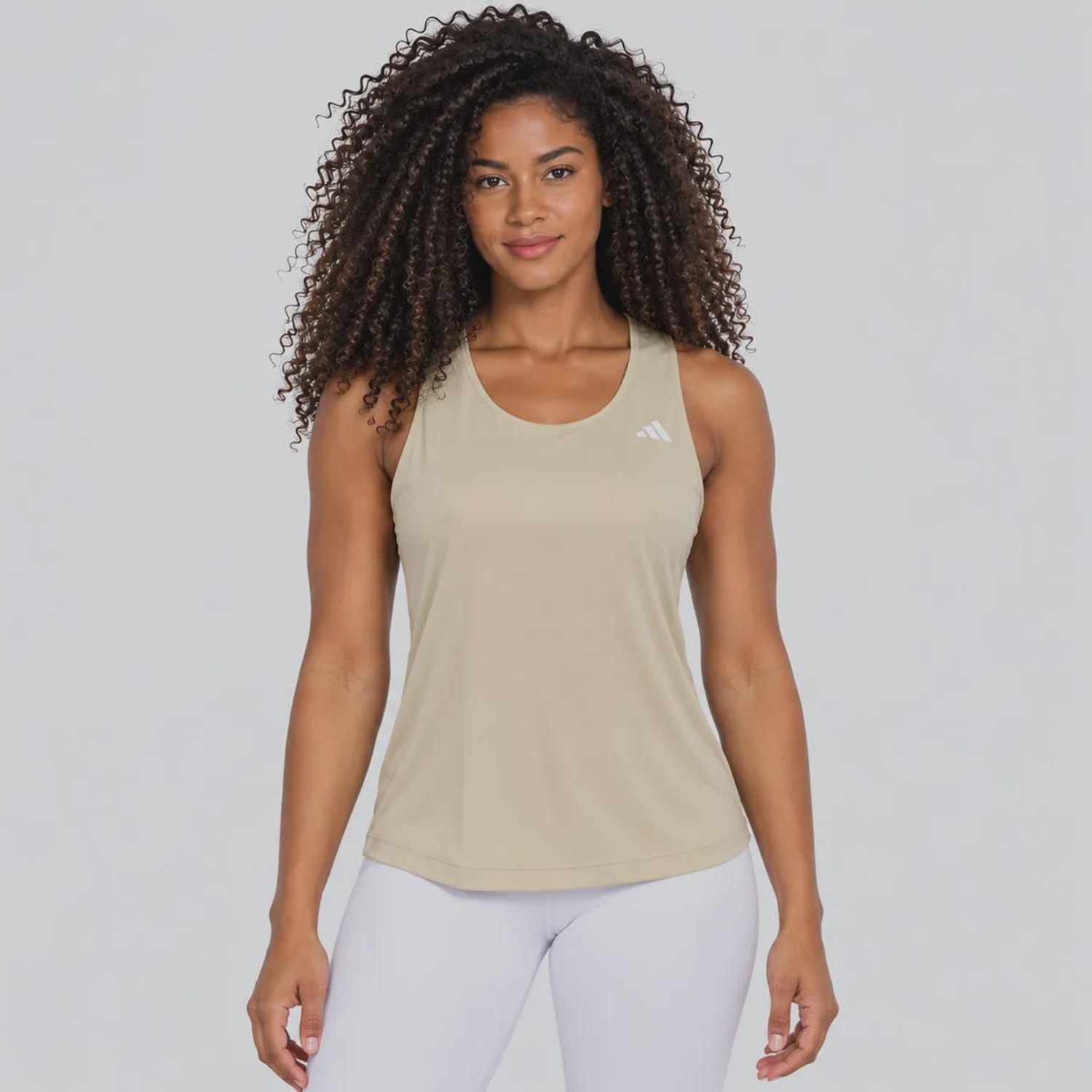 Camiseta Regata adidas Curve Feminina - Foto 1
