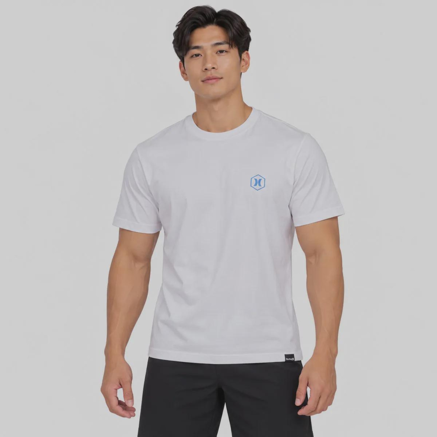 Camiseta Hurley Hexa Masculina - Foto 1