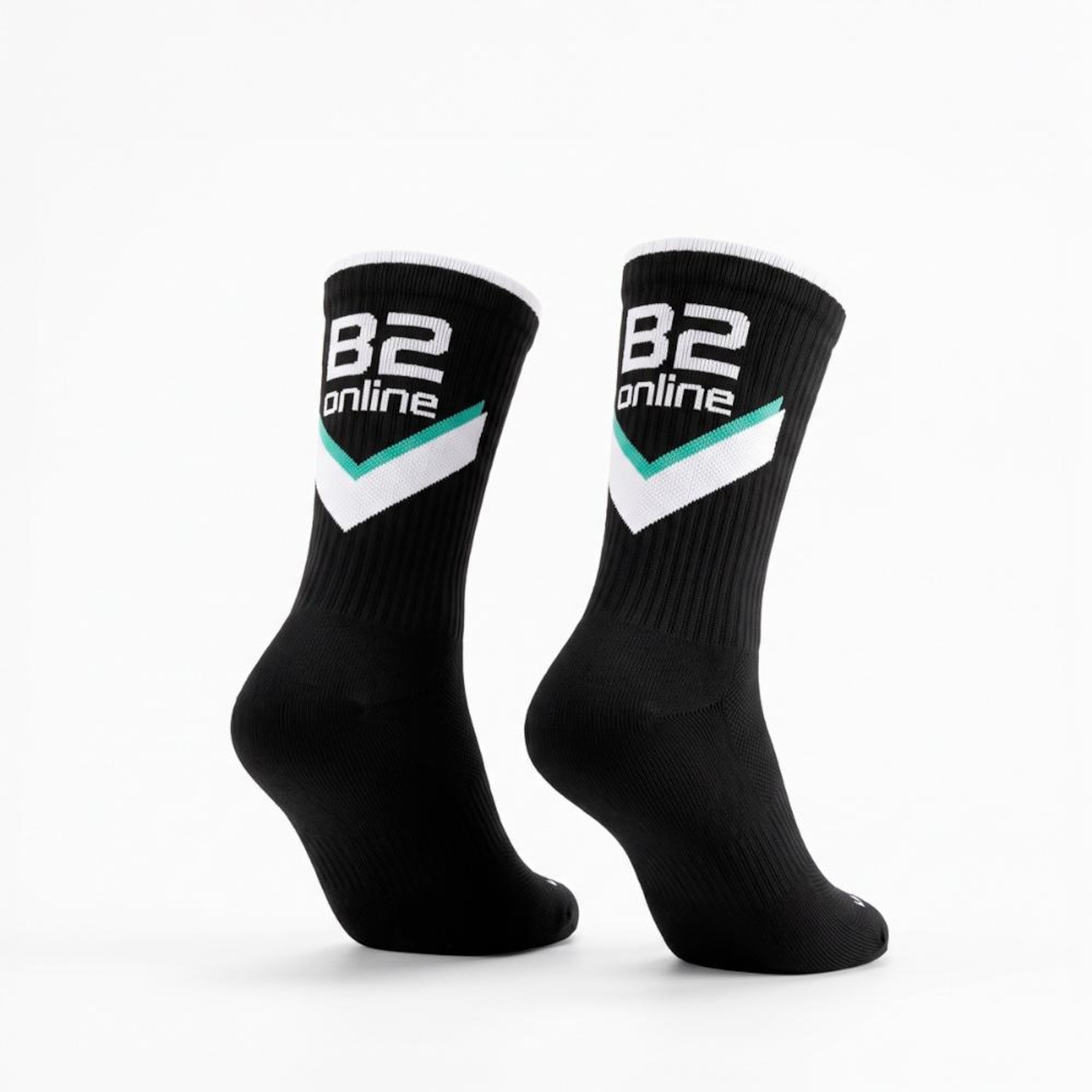 Par de Meias Cano Médio B2 Online Performance e Corrida Masculina - Foto 2