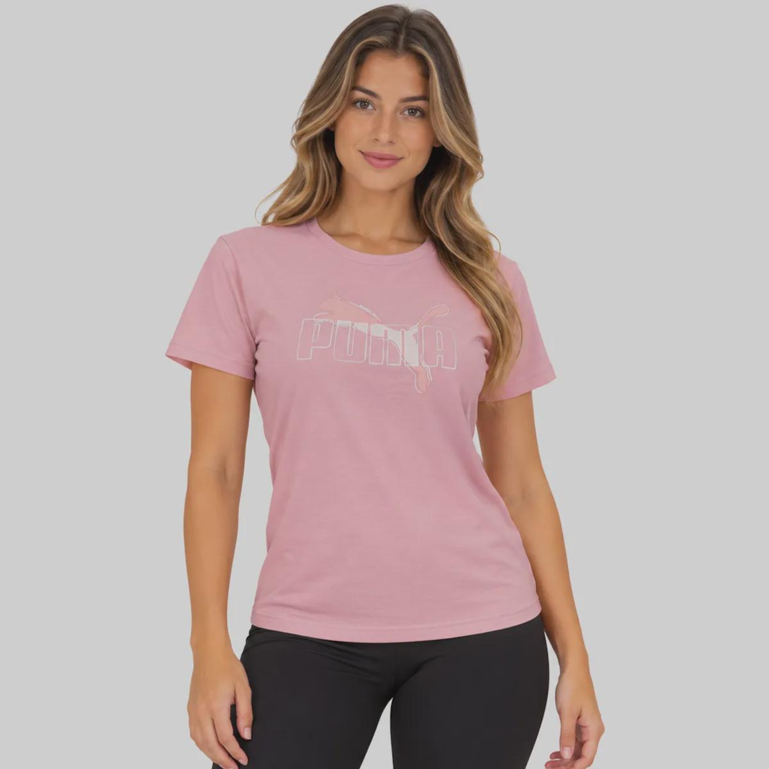 Camiseta Puma ESS Logo Lab Feminina - Foto 1