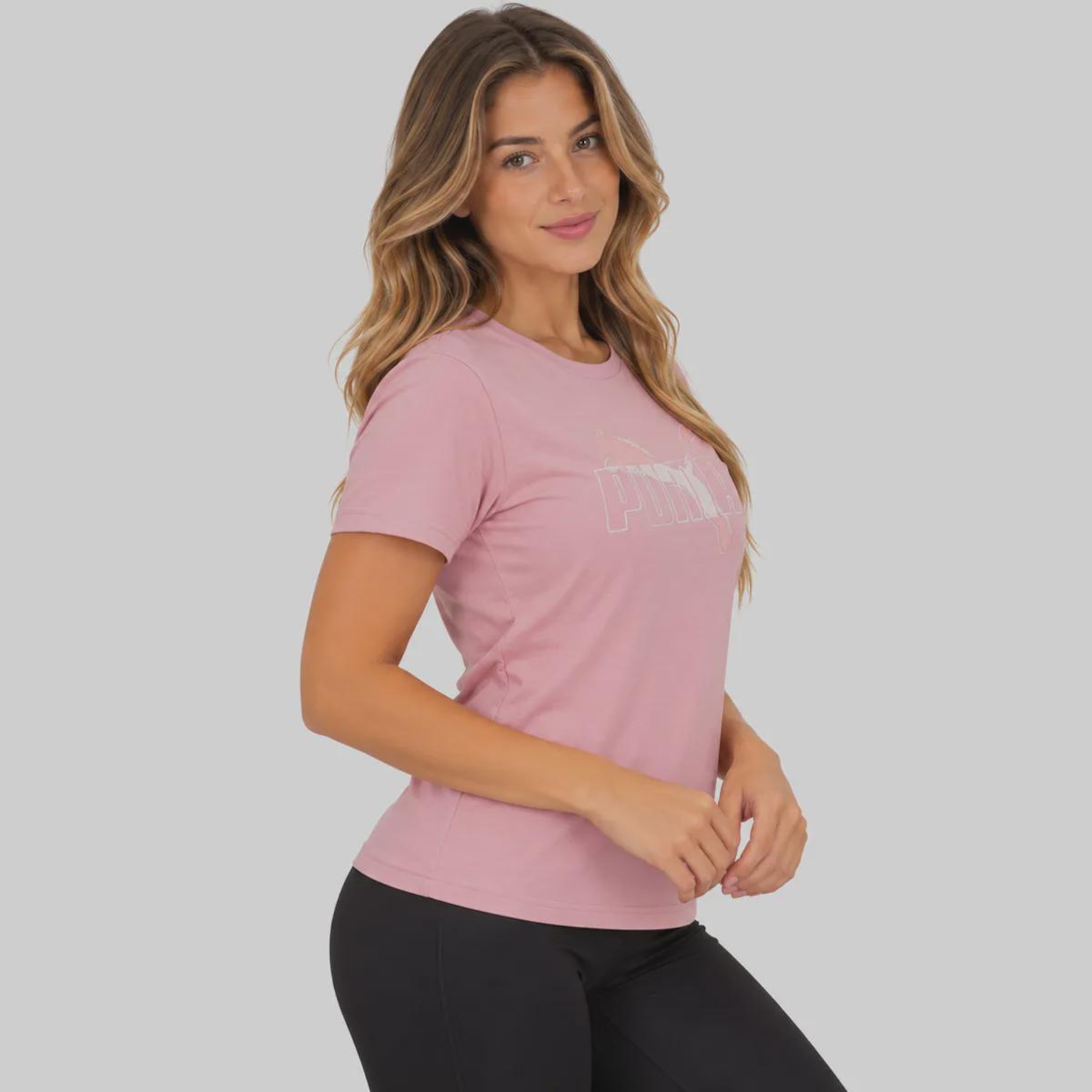 Camiseta Puma ESS Logo Lab Feminina - Foto 2