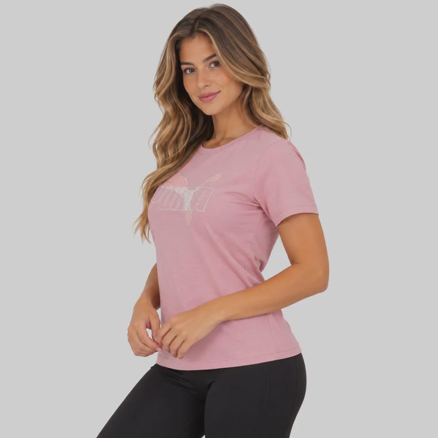 Camiseta Puma ESS Logo Lab Feminina - Foto 3
