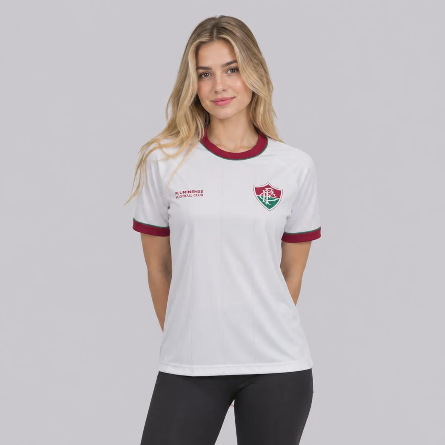 Camisa do Fluminense Leveza Feminina - Foto 1