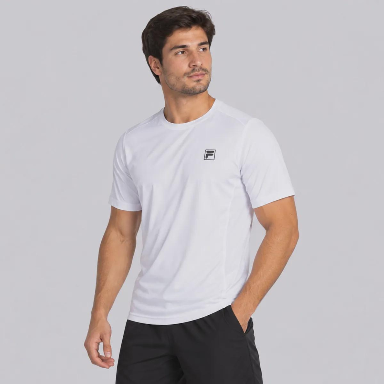 Camiseta Fila Piquet Tech Masculina - Foto 3