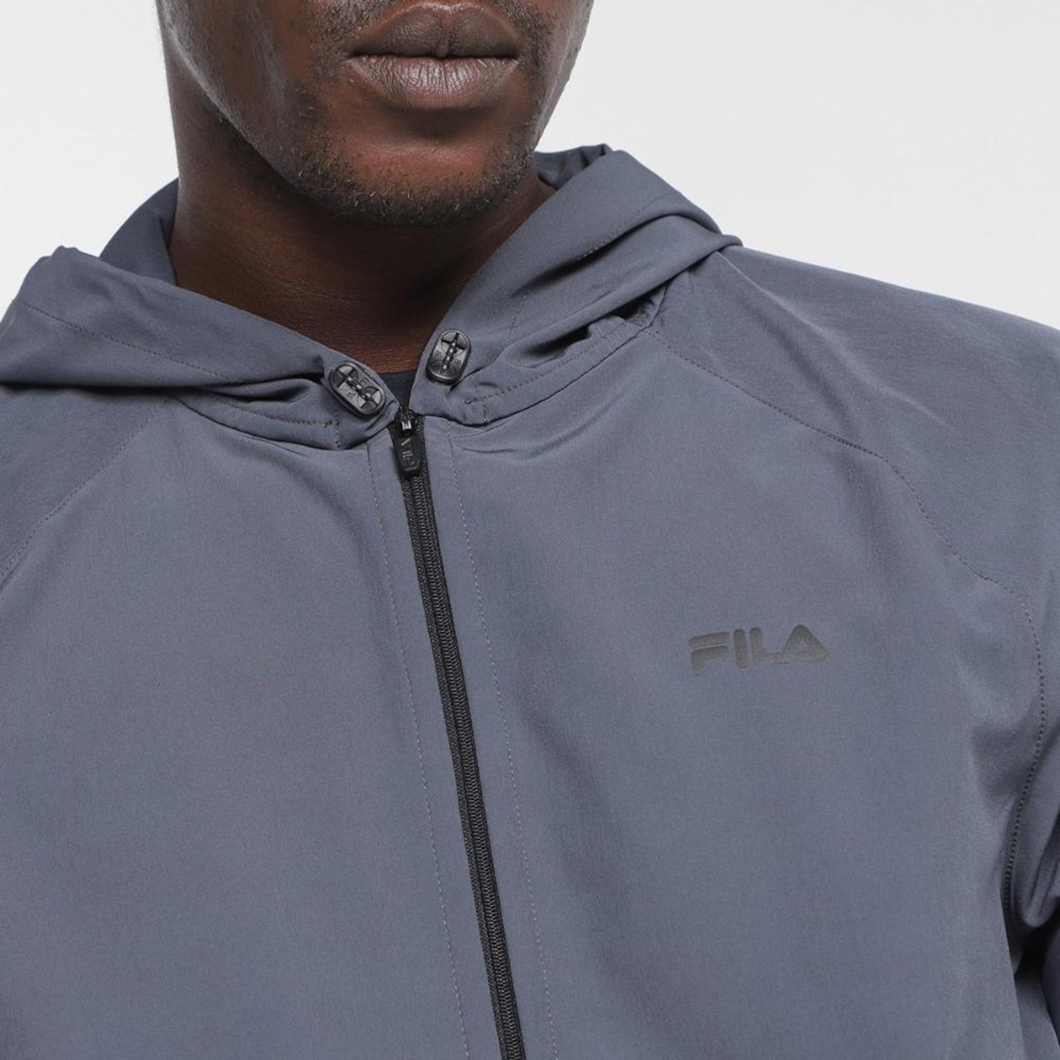 Jaqueta Corta Vento Fila Basic Run Masculina - Foto 3