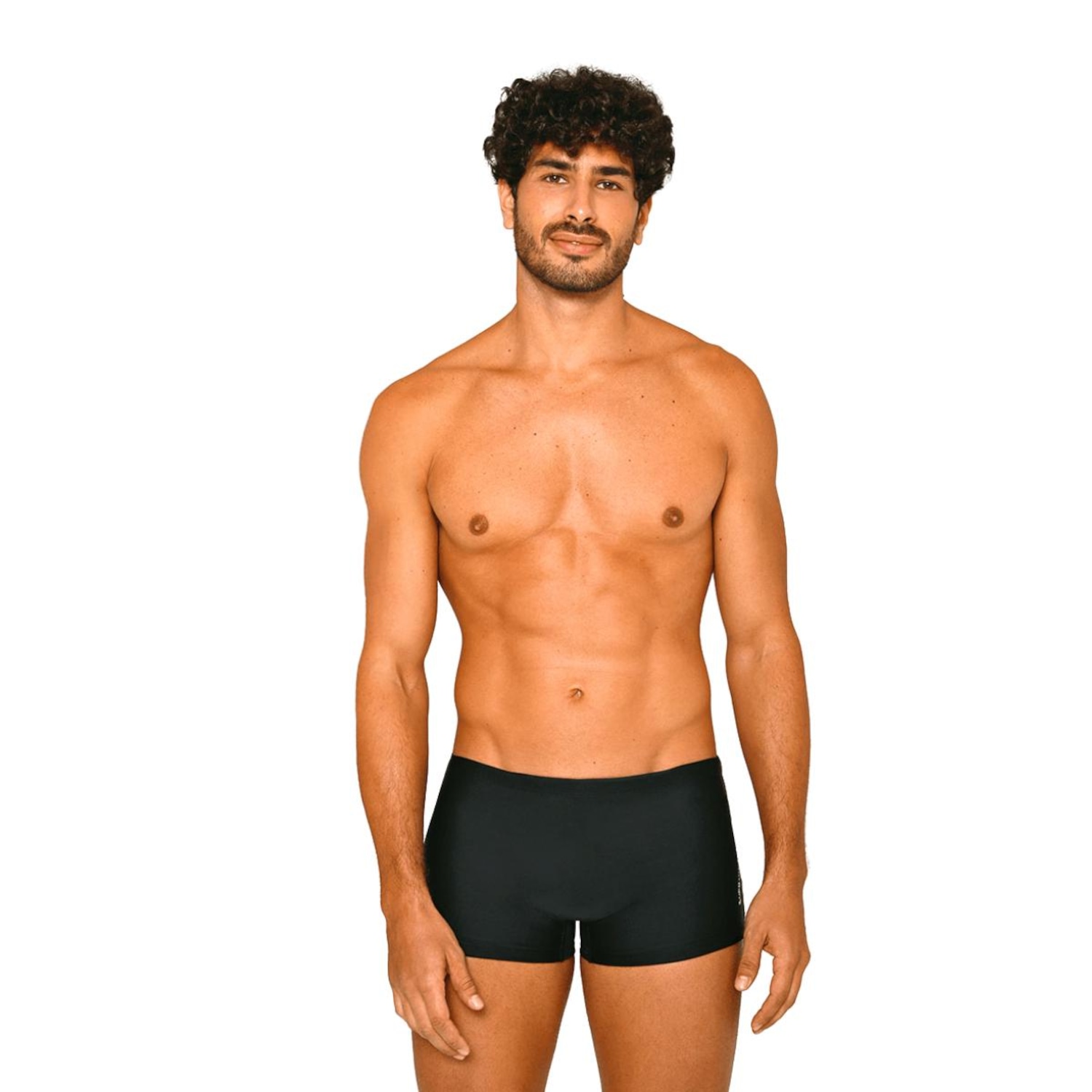 Sunga Boxer Lupo AM Lisa Masculina - Foto 1