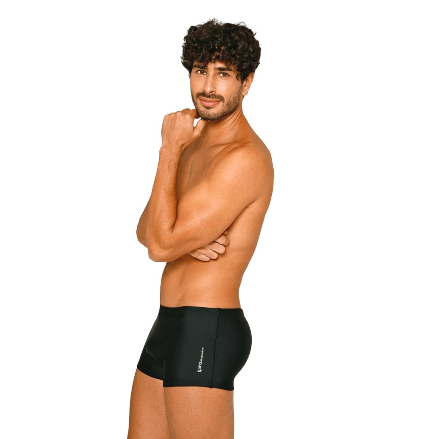 Sunga Boxer Lupo AM Lisa Masculina - Foto 4