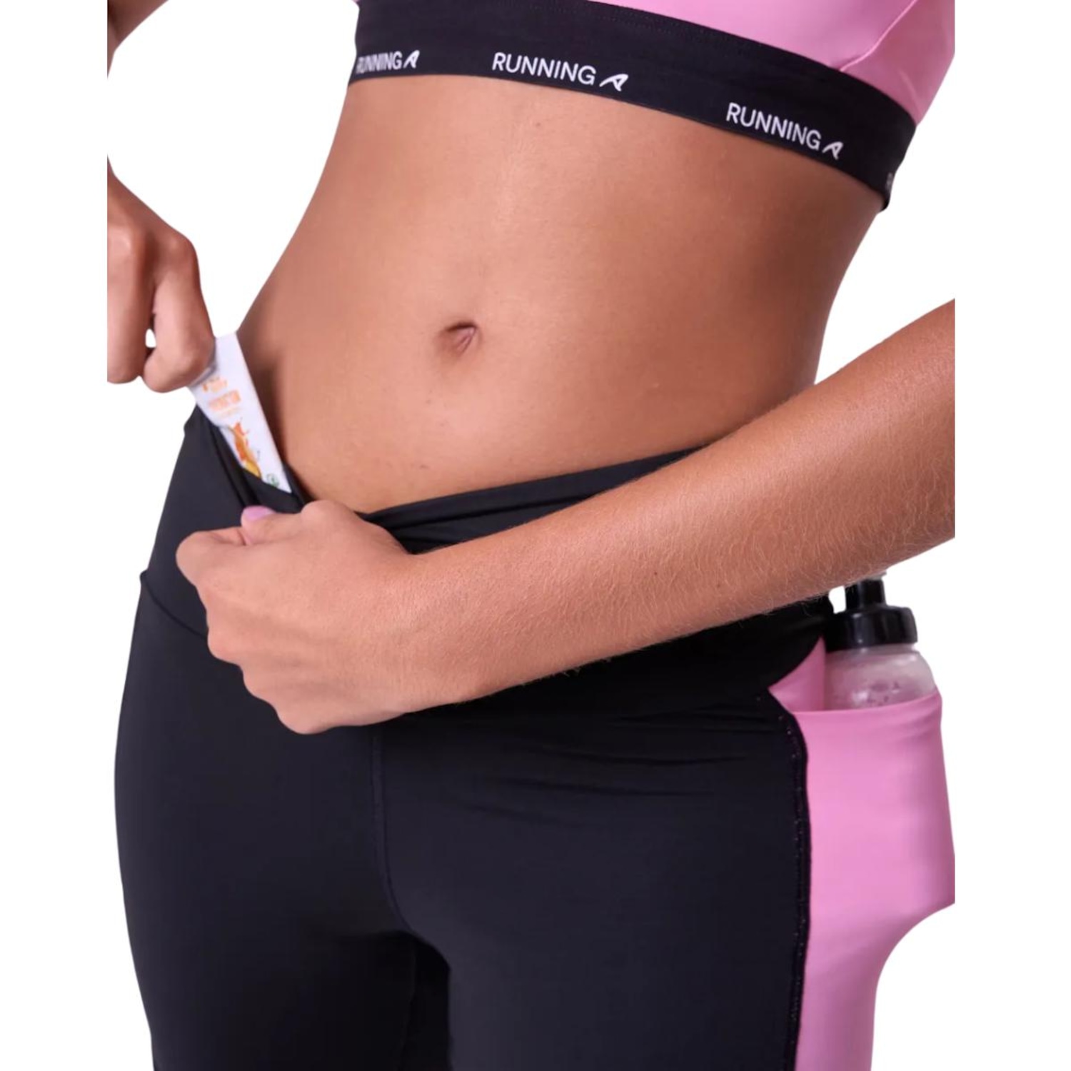 Bermuda Authen Sprint Ginga 3 Bolsos 14cm Feminina - Foto 4