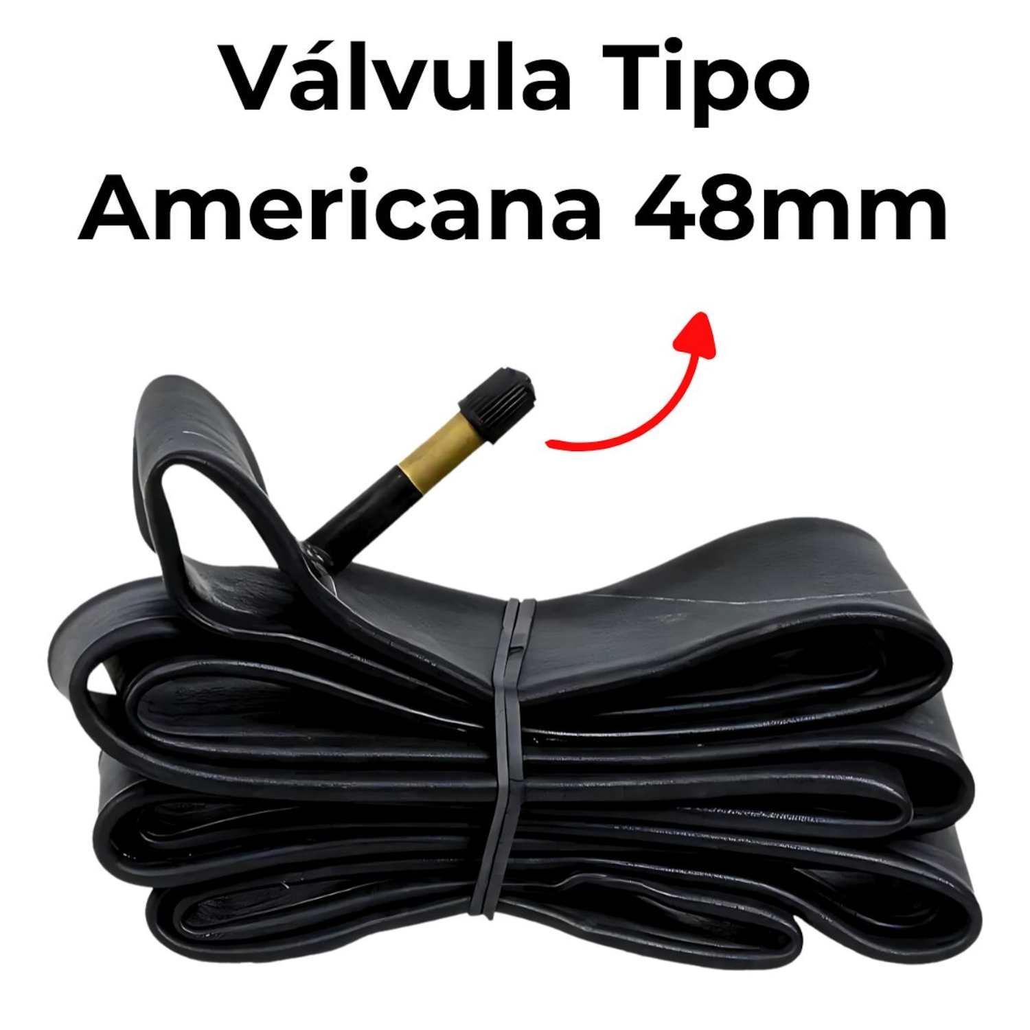 Camara De Ar Bicicleta 29x1.9/2.3 48mm Rubber Bico Americano kenda - Foto 3
