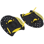 Palmar para Natação Speedo Power Paddle - Adulto PRETO/AMARELO