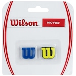 Antivibrador Wilson Pro Feel Azul/Amarelo