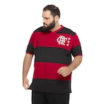 Camiseta do Flamengo Zico Braziline - Masculina Vermelho/Preto