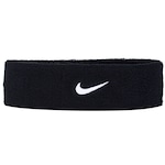 Testeira Nike Swoosh Headband - Adulto PRETO/BRANCO