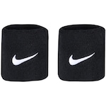 Munhequeira Nike Swoosh Wristbands - Adulto PRETO/BRANCO