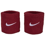 Munhequeira Nike Swoosh Wristbands - Adulto VERMELHO/BRANCO