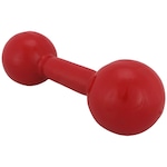 Halteres Oxer Revestido - 5 Kg VERMELHO