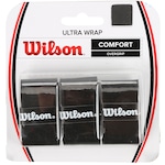 Overgrip Wilson Ultra Wrap - 3 Unidades PRETO