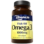 Óleo de Peixe VitaminLife Ômega 3 - 120 Cápsulas em Gel Nao Se Aplica