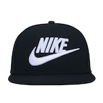 Boné Aba Reta Nike Futura True - Snapback - Infantil PRETO/BRANCO