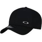 Boné Aba Curva Oakley Tinfoil Cap - Fechado - Adulto PRETO