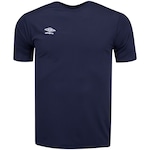 Camisa Umbro Manga Curta TWR Striker - Masculina AZUL ESC/BRANCO