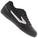 Chuteira Futsal Topper Dominator III IN - Adulto PRETO/BRANCO