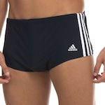 Sunga adidas 3S Wide - Adulto PRETO/BRANCO