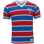 Camiseta do Fortaleza Retrômania - Masculina VERMELHO/AZUL