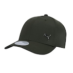 Boné Aba Curva Puma Metal Cat - Strapback - Adulto VERDE ESCURO