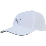 Boné Aba Curva Puma Running III - Strapback - Adulto BRANCO